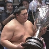 【大相撲秋場所】横綱・大の里が決定戦で横綱・豊昇龍を下し5度目の優勝。