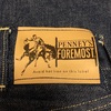 1945 初 FOREMOST 富山本店 スペシャル 発掘速報 50's ワンウォッシュ ほぼ未使用 FOREMOST フォアモスト VINTAGE DENIM PANTS ビンテージデニムパンツ 