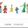 今日のGoogle…アートクローキー生誕90周年