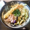 ゆで太郎 古市場店（浜野）冷し薬味そば＋海老天