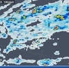 12/21 水曜　夜明けと共に朝露にわか雨通る曇天　ワクチン接種日　雨予報