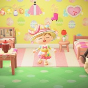 あつ森 イースターレシピ制覇 今日は嬉しいことも ゆるふわ散歩