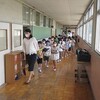 1年校内探検、５年身体測定