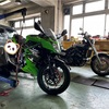 Ninja250slのタイヤ交換を見学してきました(^^)