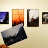 写真展『クレーンのある街』２日目