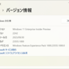 Windows 11 Insider Preview Build 23555 リリース