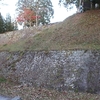 山上の石垣が見事な『岩村城』