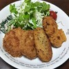 メンチカツ&スイートポテトコロッケ☆大根の甘酢漬け