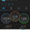 一週間７０Kmチャレンジ終了