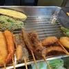 天七 分店｜北千住｜レバー串揚げ？珍しい.美味い♪