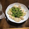 豆苗の裏に書いてあったレシピ「豆苗とささみの塩にんにく炒め」