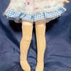 1/4ドール用のニーハイソックスを作りました。