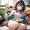 stuffed animal (ぬいぐるみ) by Animagine XL V3.1