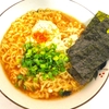 昼に袋麺のサッポロ一番みそらーめんを食べました‥