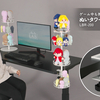 ゲーミングデスクの救世主！「ぬいタワー デスクタイプ LBR-200」登場｜クランプ固定で推しを美しく飾る収納術