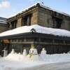 小樽雪あかりの路、点灯前に転倒