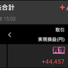 6/8 +44,457円 久しぶりの利確。川崎汽船はまだまだ下降気♪