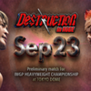 9.23　新日本プロレス　Destruction in KOBE　ツイート解析