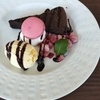 ケーキとマカロンと日本酒ゼリー