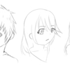 久しぶりにイラスト描き、リハビリ中