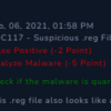 LetsDefend level 1 alert SOC117 - Suspicious .reg File event-id 50