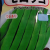 モロッコいんげん・うなぎバーガー