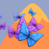 高地の昆虫　高地の花の恋人: アルプスの蝶々