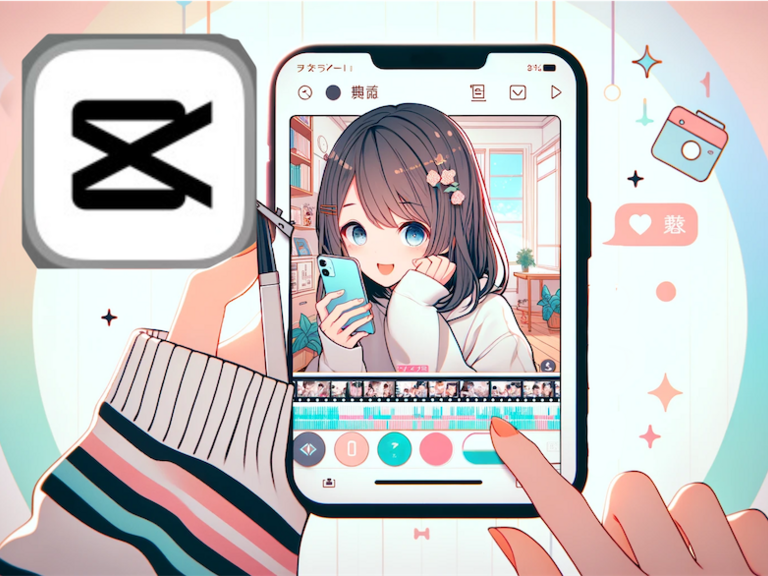 スマホだけで簡単動画編集！CapCutの使い方