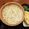 釜揚げうどん+蓮根天