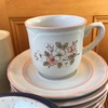 cherry blossom tea cup & saucer