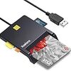 IC カードリーダーライダ・USB 接触式 確定申告(E-Tax)、ライタ ICチップのついた住民基本台帳カード 自宅で電子申告・USB接続 マイナンバーカード、住基カードに対応し