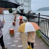 出張は雨ばかり