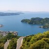 何所までも続く海と段々畑