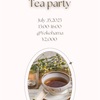 Womb stories tea party 1  〜月経や子宮に意識を向けるのお茶会〜