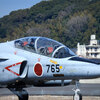 福岡空港離陸機・航空自衛隊T4・ANA