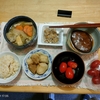 イシイのチキンハンバーグ。野菜味噌汁４日目
