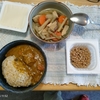 カレーライス６日目。鶏ムネ野菜味噌汁２日目。