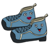 かわいいスニーカー のイラスト