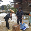 １７日、清水後援会が餅つき大会。第三学区後援会でつどい。１８日夜は民青同盟主催のクリスマスパーティ