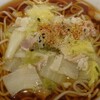 期間限定「豚肉白菜あんかけそば」＠『いろり庵きらく』。(2024.11)