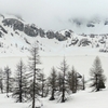 【Lac d'Allos / Le parc national du Mercantour】アロス湖／ニースから３時間まさかの雪中ハイキング