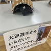 大谷選手からのグローブ初お披露目！