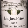 Wehlener Sonnenuhr Joh Jos Prum Auslese 2012