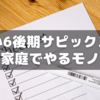 小6サピックス後期家庭学習するモノまとめ