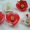 『工芸菓子　　−　椿の花　−　』