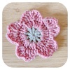 【かぎ針編み】桜のコースター