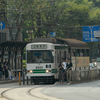 熊本城と原色姿の8501