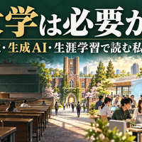 大学は必要か？少子化・生成AI・生涯学習で読む私大淘汰