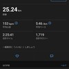 2月16日夜勤明けに25.2kmJOG。