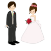 イラストACにウェディング等、計4点追加しました